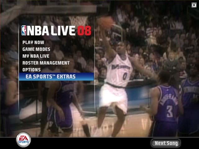 NBA Live 08 screenshot 5 for Playstation 2